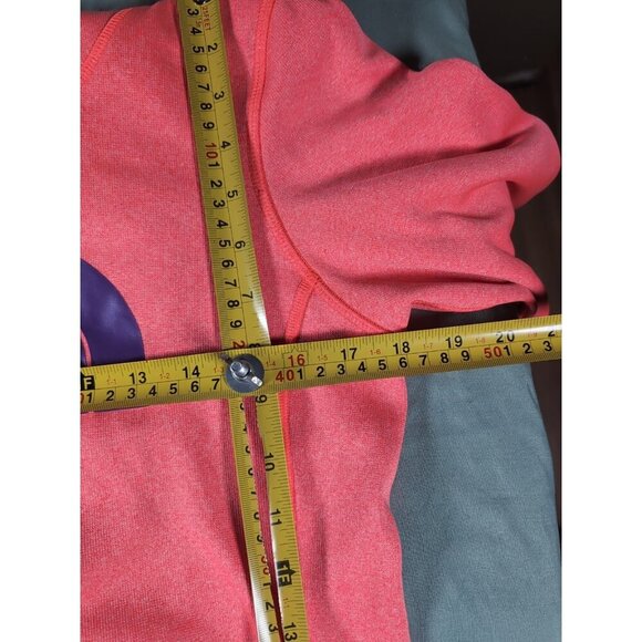 The North Face Hoodie Womens Small Pink Sweatshirt Pullover Sweater Purple Logo - Picture 9 of 12